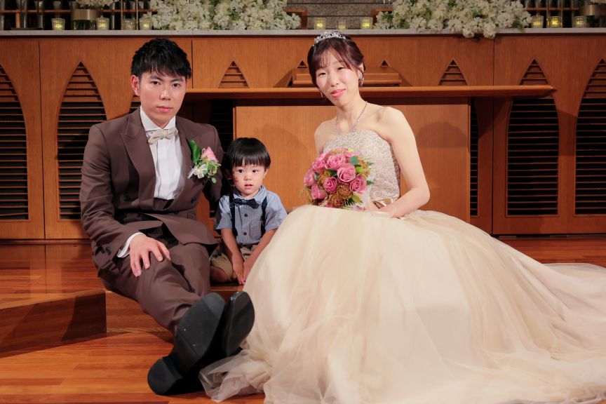 結婚式という、ご家族にとっての大切な一日☺♡